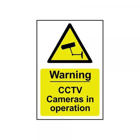 Sign Cctv Camera In Op