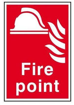 Safety Sign Fire Point