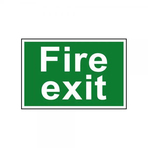 Sign Fire Exit