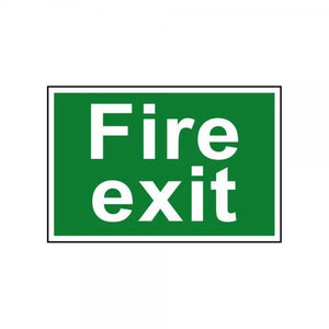 Sign Fire Exit