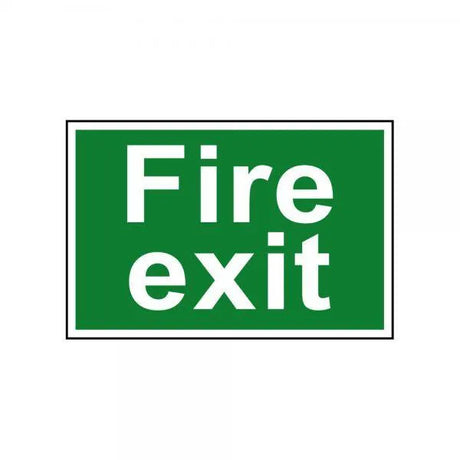 Sign Fire Exit