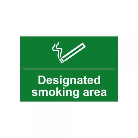 Sign Smoking Area
