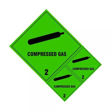 Sign Compressor Gas Class 2