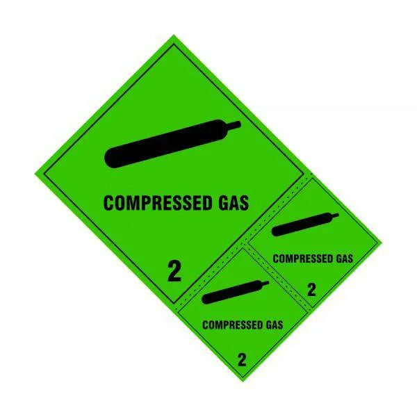 Sign Compressor Gas Class 2