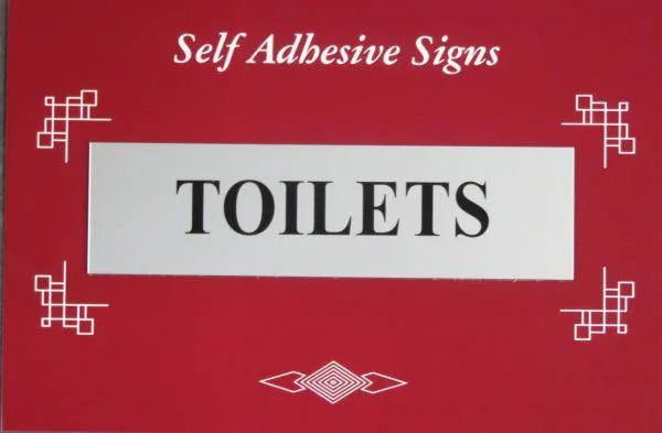 Sign Toilet Sliver