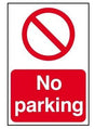 Sign No Parking Large