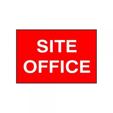 Sign Site Office Large
