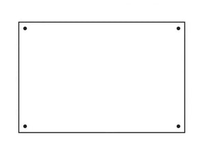 Sign Rigid Backing Board