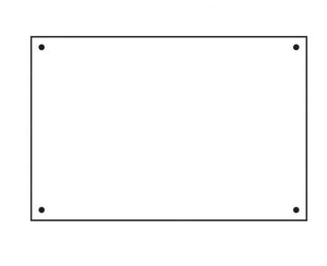Sign Rigid Backing Board