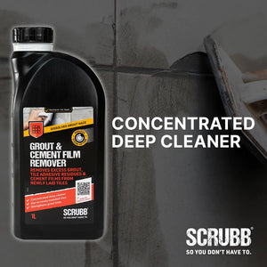 SCRUBB Grout & Cement Film Remover 750ml