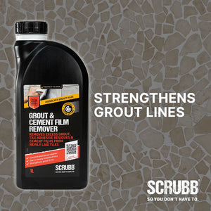 SCRUBB Grout & Cement Film Remover 750ml