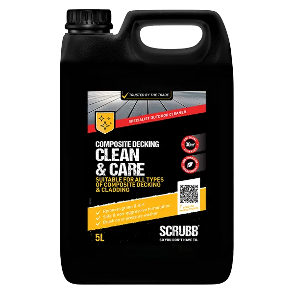 SCRUBB S62 Composite Decking Clean & Care