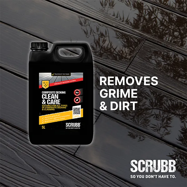 SCRUBB S62 Composite Decking Clean & Care