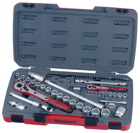 Teng Tools 72 Piece Socket Set 1/4" and 1/2"