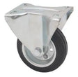 Castor Rubber Fixed 4 Inch 90kg