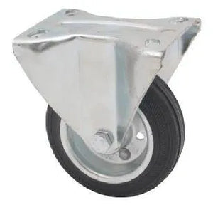 Castor Rubber Fixed 4 Inch 90kg