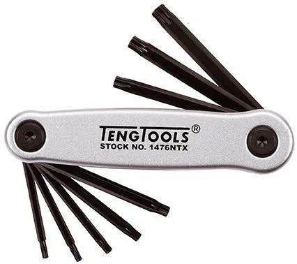 Teng Tools Torx Key Set 8 Piece Silver