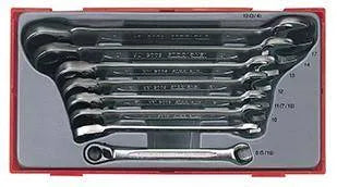 Teng Tools 8 Piece Ratchet Spanner Set