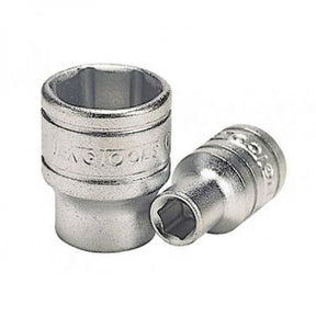 4-13mm Teng Tools 1/4" Drive, Regular, 6 Point Socket - 4mm