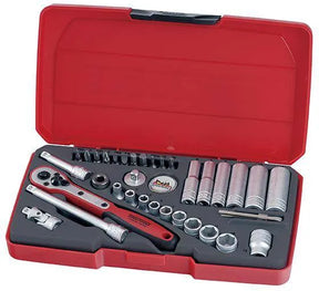 Teng Tools Socket Set 1/4'' 36 Piece