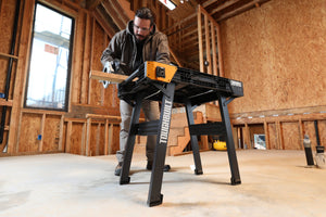 Toughbuilt QuickSet Work Bench TB-WB700 | Folding 1,000lb