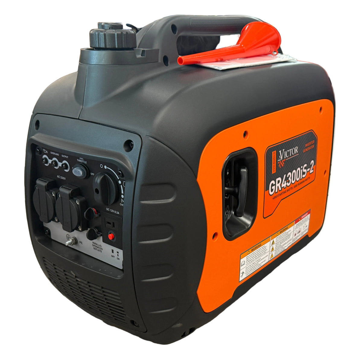 Victor GR4300IS 3.0KW / 3.75KVA Suitcase Invertor Generator