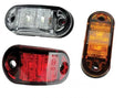 247 White LED Side Marker Light 65mm