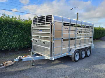 M-Tec 14ft x 6ft Tri Axle Trailer
