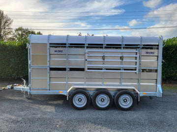M-Tec 14ft x 6ft Tri Axle Trailer