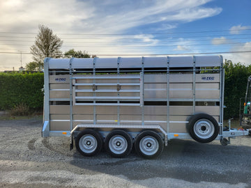 M-Tec 14ft x 6ft Tri Axle Trailer