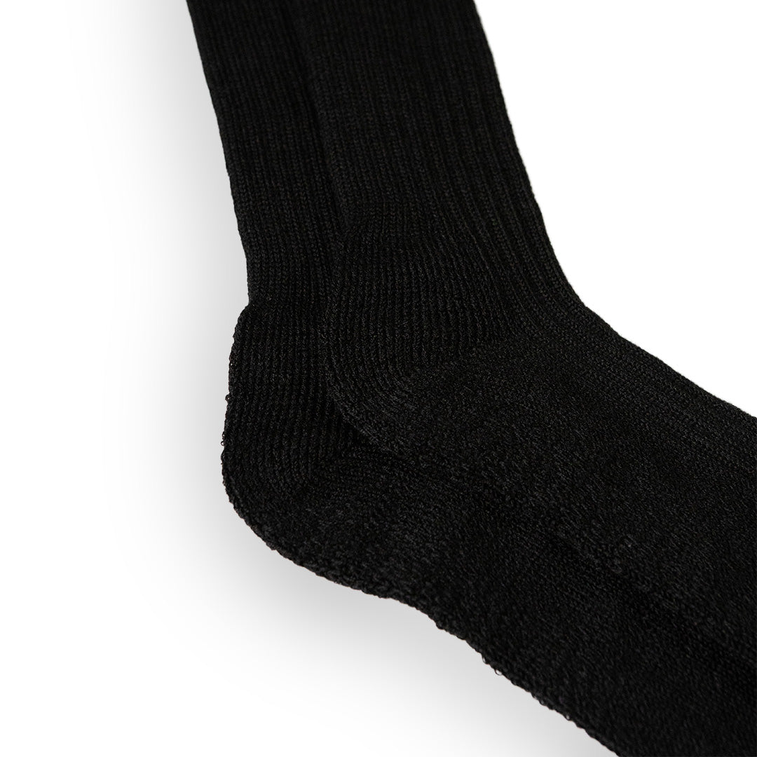 Xpert Core Wool Blend Combat Sock One Pair Black