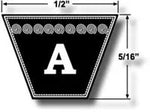 A104 Kevlar Belt - 4L-1060 | Heavy-Duty A Section Drive Belt