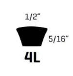 A104 Kevlar Belt - 4L-1060 | Heavy-Duty A Section Drive Belt