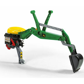 Rolly John Deere Green Backhoe
