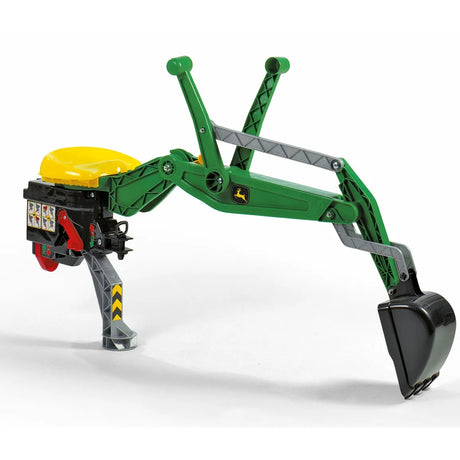 Rolly John Deere Green Backhoe