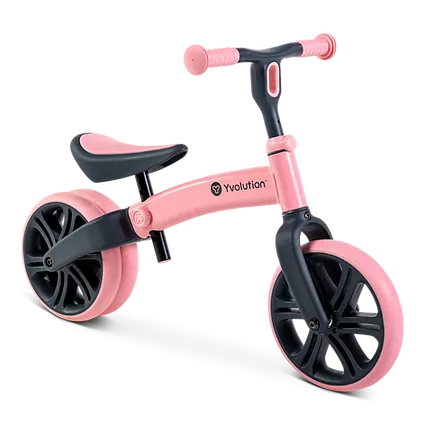 Yvolution Velo Junior Balance Bike Refresh Light Pink
