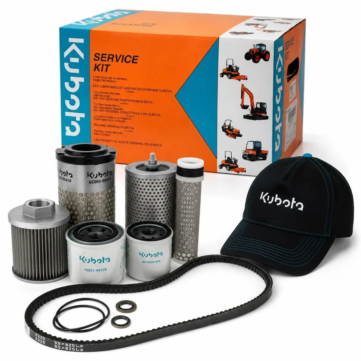 Kubota U17-3 1000 Hour Service Kit - W21CK00347 Replacement