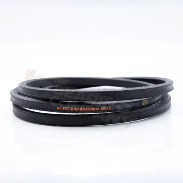 AA94 Rubberized Double Sided Belt | Hexagonal Double V Belt for Agricultural Machinery
