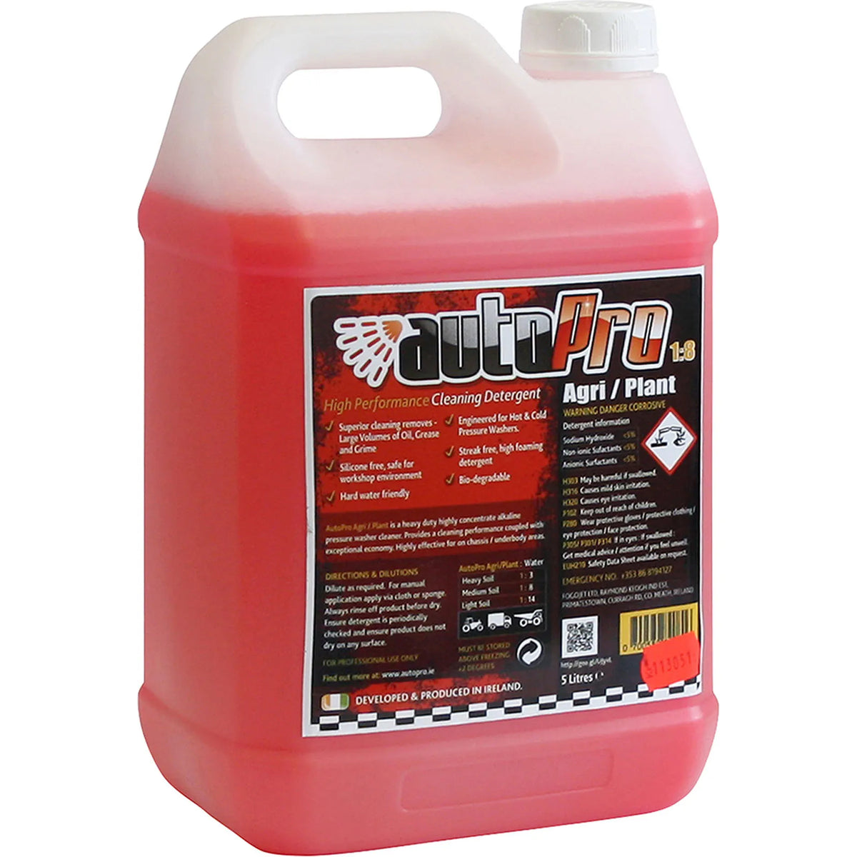 Autopro Agri & Plant Heavy Duty Detergent 5 Litre