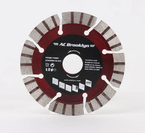 AC Brooklyn 3PC 115mm Turbo Diamond Disc Set - High-Performance Cutting Discs in Durable Tin Case