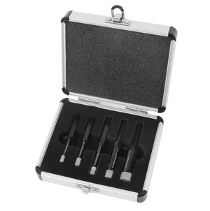 AC Brooklyn 5PC Diamond Tile and Glass Bit Set - Precision Drilling for Ceramic, Glass & Tile Surfaces