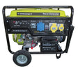 AC Brooklyn 12.5kVA 21hp 9500w Petrol Generator with Key Start - 550cc OHV Engine & AVR