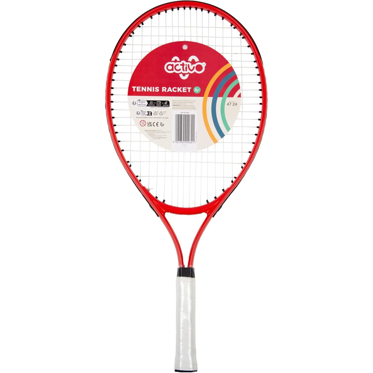 Activo 23" Junior Tennis Racket (58cm) - Lightweight Aluminum