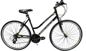 Bentini Ambleside 19" Ladies Trekking Bike - Lightweight Alloy Frame with Shimano 21-Speed Gearing