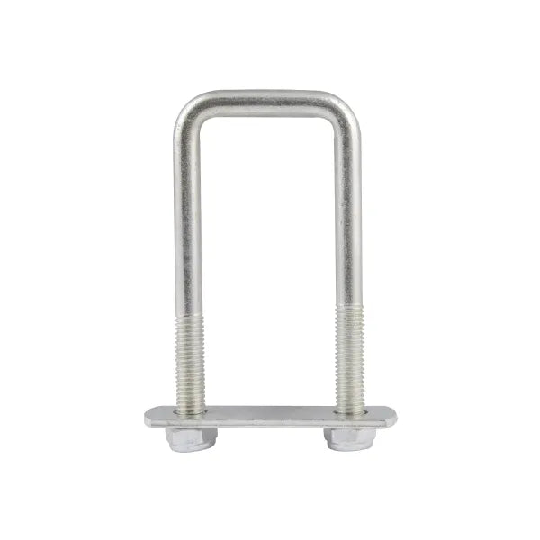 Trailer U-Bolt 5in x 2in x 12mm | Heavy-Duty Leaf Spring Mount | Zinc Plated Steel