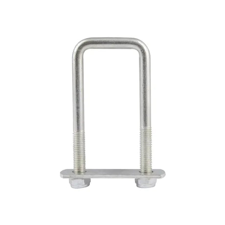 Trailer U-Bolt 5in x 2in x 12mm | Heavy-Duty Leaf Spring Mount | Zinc Plated Steel
