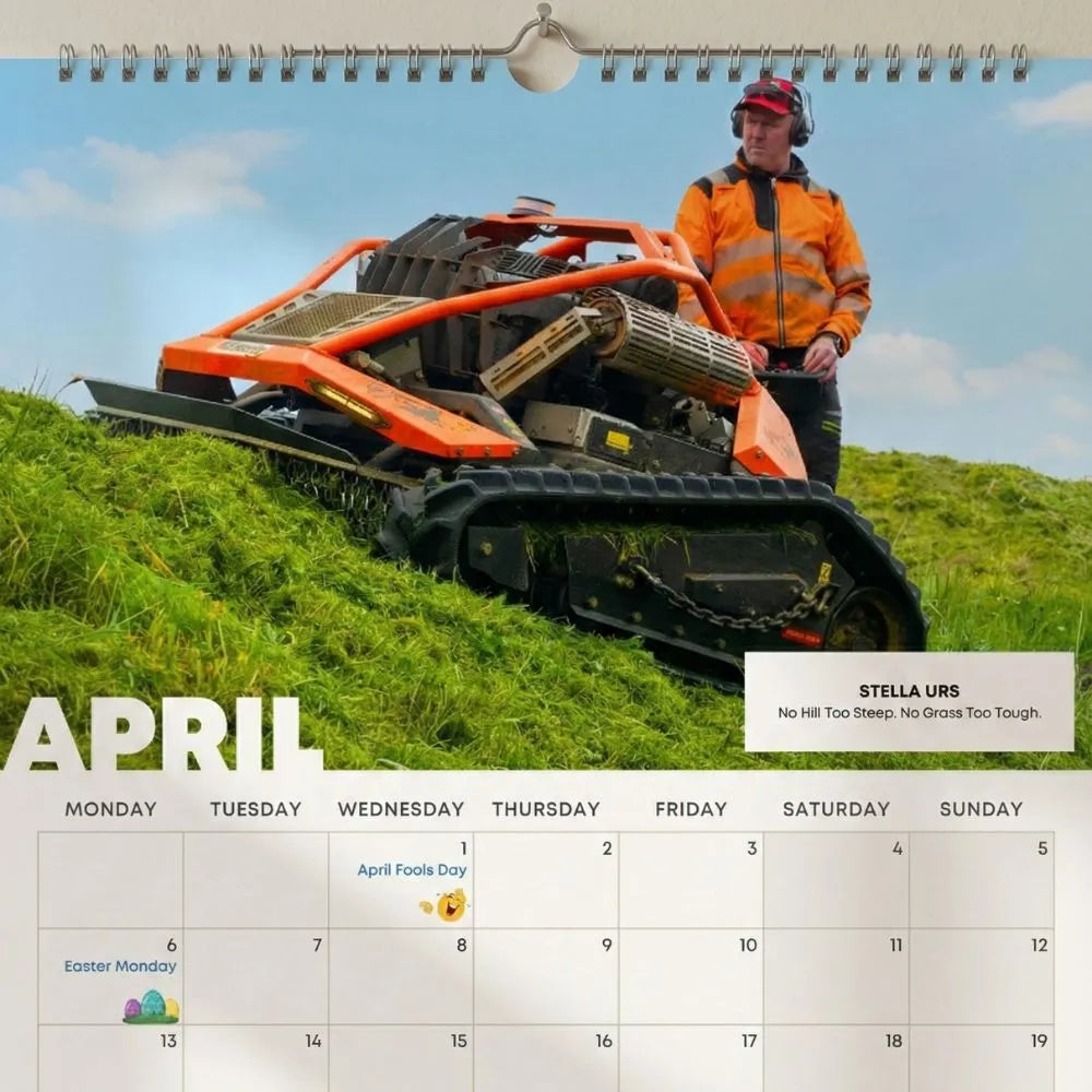 Clarkes of Cavan 2026 Calendar A3 Size