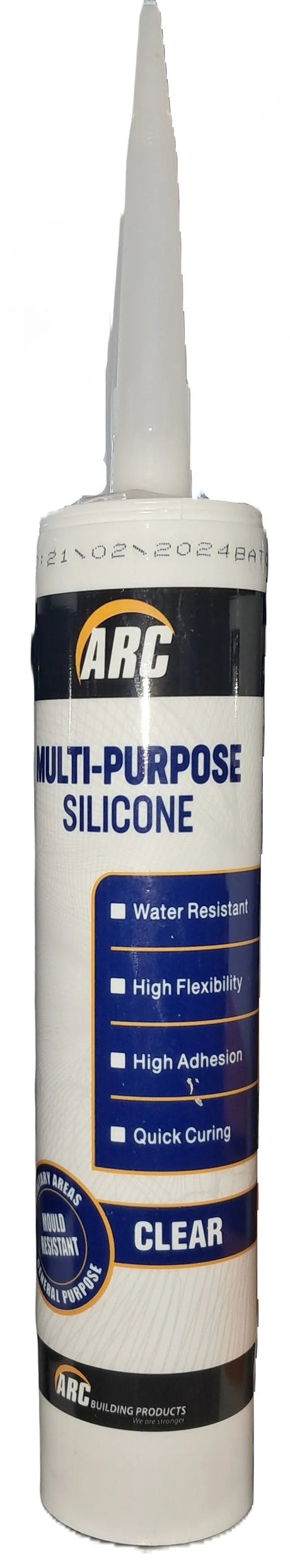 ARC Multipurpose Sealant Clear 280ml | Flexible Waterproof Adhesive
