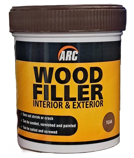 ARC Wood Filler Teak | Interior & Exterior Durable Repair 250ML