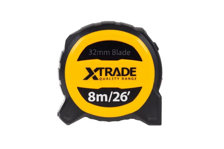 ATKO Xtrade Tape Measure 8 Meter Heavy Duty- Orange 